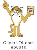 Bobcat Character Clipart #68810 by Mascot Junction