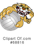 Bobcat Character Clipart #68816 by Mascot Junction