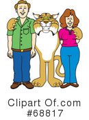 Bobcat Character Clipart #68817 by Mascot Junction