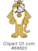 Bobcat Character Clipart #68820 by Mascot Junction