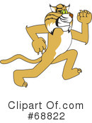 Bobcat Character Clipart #68822 by Mascot Junction