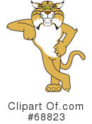 Bobcat Character Clipart #68823 by Mascot Junction
