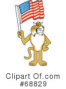 Bobcat Character Clipart #68829 by Mascot Junction