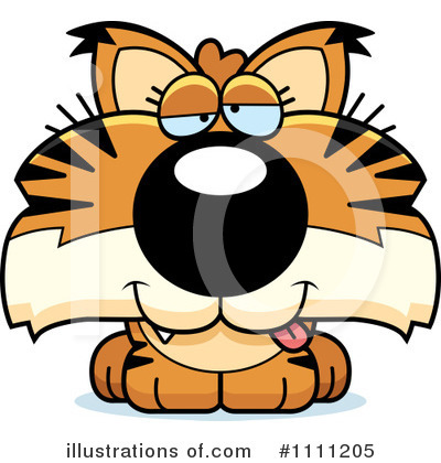 Royalty-Free (RF) Bobcat Clipart Illustration by Cory Thoman - Stock Sample #1111205