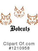 Bobcat Clipart #1210958 by Vector Tradition SM