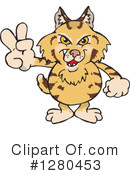 Bobcat Clipart #1280453 by Dennis Holmes Designs