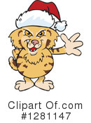 Bobcat Clipart #1281147 by Dennis Holmes Designs
