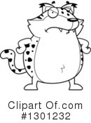 Bobcat Clipart #1301232 by Cory Thoman