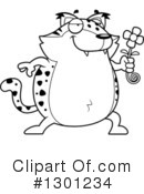 Bobcat Clipart #1301234 by Cory Thoman