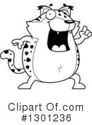 Bobcat Clipart #1301236 by Cory Thoman