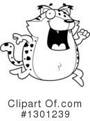 Bobcat Clipart #1301239 by Cory Thoman