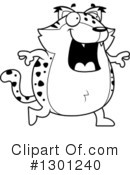 Bobcat Clipart #1301240 by Cory Thoman