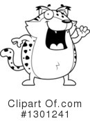 Bobcat Clipart #1301241 by Cory Thoman