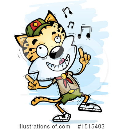 Royalty-Free (RF) Bobcat Clipart Illustration by Cory Thoman - Stock Sample #1515403