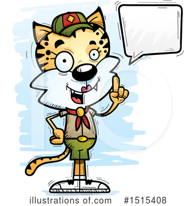 Royalty-Free (RF) Bobcat Clipart Illustration by Cory Thoman - Stock Sample #1515408