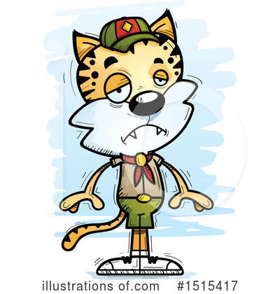 Royalty-Free (RF) Bobcat Clipart Illustration by Cory Thoman - Stock Sample #1515417