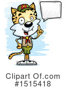 Bobcat Clipart #1515418 by Cory Thoman