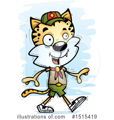 Royalty-Free (RF) Bobcat Clipart Illustration by Cory Thoman - Stock Sample #1515419