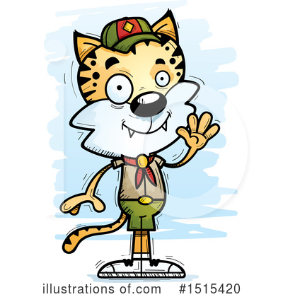 Royalty-Free (RF) Bobcat Clipart Illustration by Cory Thoman - Stock Sample #1515420
