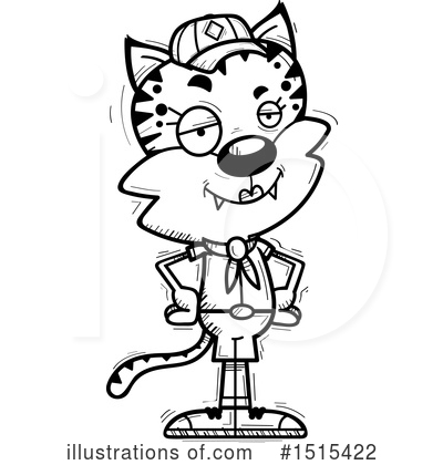 Royalty-Free (RF) Bobcat Clipart Illustration by Cory Thoman - Stock Sample #1515422