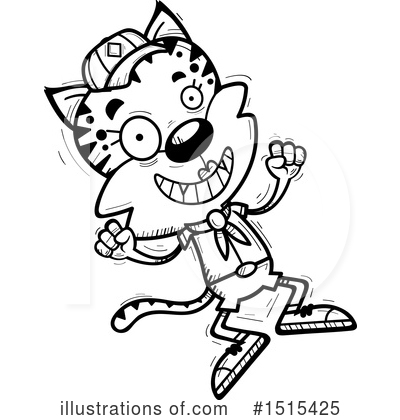 Royalty-Free (RF) Bobcat Clipart Illustration by Cory Thoman - Stock Sample #1515425