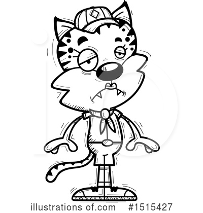 Royalty-Free (RF) Bobcat Clipart Illustration by Cory Thoman - Stock Sample #1515427