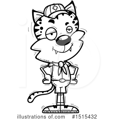 Royalty-Free (RF) Bobcat Clipart Illustration by Cory Thoman - Stock Sample #1515432