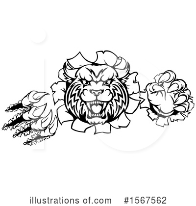 Royalty-Free (RF) Bobcat Clipart Illustration by AtStockIllustration - Stock Sample #1567562