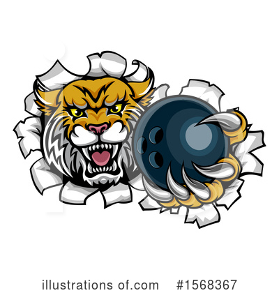 Royalty-Free (RF) Bobcat Clipart Illustration by AtStockIllustration - Stock Sample #1568367