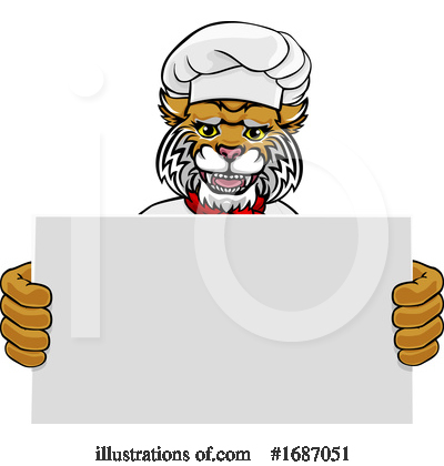 Royalty-Free (RF) Bobcat Clipart Illustration by AtStockIllustration - Stock Sample #1687051