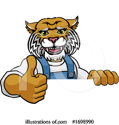 Royalty-Free (RF) Bobcat Clipart Illustration by AtStockIllustration - Stock Sample #1698990