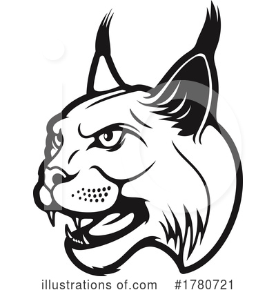 Bobcat Clipart #1780721 by Vector Tradition SM