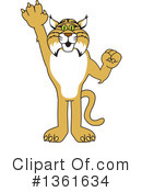 Bobcat School Mascot Clipart #1361634 by Toons4Biz