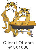 Bobcat School Mascot Clipart #1361638 by Mascot Junction