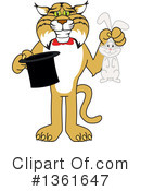 Bobcat School Mascot Clipart #1361647 by Mascot Junction