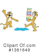 Bobcat School Mascot Clipart #1361649 by Mascot Junction