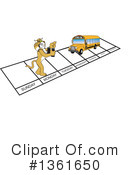 Bobcat School Mascot Clipart #1361650 by Toons4Biz