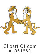 Bobcat School Mascot Clipart #1361660 by Mascot Junction
