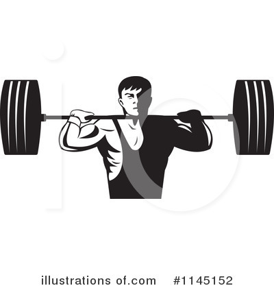 Strong Man Clipart #1145152 by patrimonio