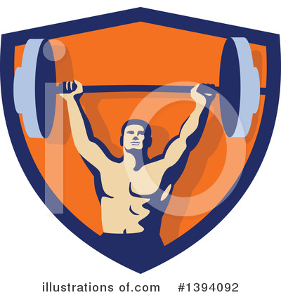 Strongman Clipart #1394092 by patrimonio