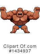 Bodybuilder Clipart #1434937 by Cory Thoman