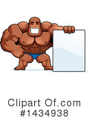 Bodybuilder Clipart #1434938 by Cory Thoman