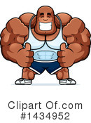 Bodybuilder Clipart #1434952 by Cory Thoman