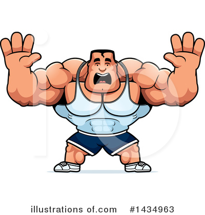 Bodybuilder Clipart #1434963 by Cory Thoman