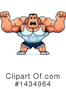 Bodybuilder Clipart #1434964 by Cory Thoman