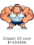 Bodybuilder Clipart #1434966 by Cory Thoman