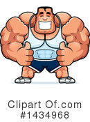 Bodybuilder Clipart #1434968 by Cory Thoman