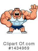 Bodybuilder Clipart #1434969 by Cory Thoman