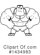 Bodybuilder Clipart #1434983 by Cory Thoman