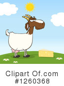 Boer Goat Clipart #1260368 by Hit Toon